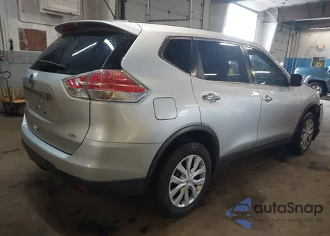 2015 Nissan Rogue S from USA, damaged, VIN KNMAT2MV6FP578987